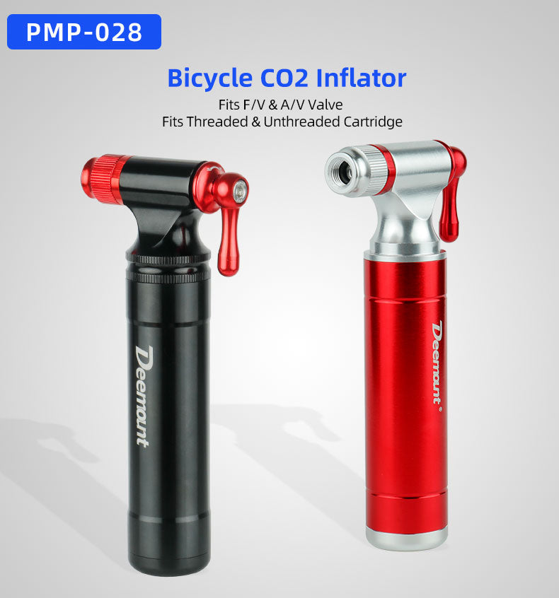 Kleine CO2 Pumpe Für Fahrrad Bike Bälle Notfall- Nie Mehr Ohne Luft
