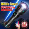 Neueste LASER Powerful Taschenlampe 680000LM -XHP90